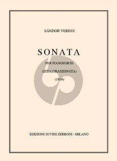 Veress Sonata for Piano solo (1929)