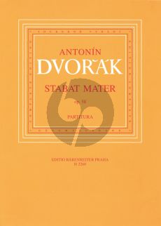 Dvorak Stabat Mater Op. 58 Soli-Chor und Orchester (Studienpartitur)