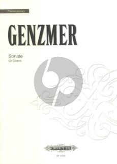 Genzmer Sonate GeWV 203 Gitarre (1985)