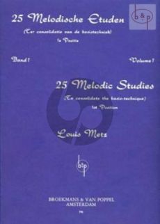 25 Melodic Studies Vol.1 Viool