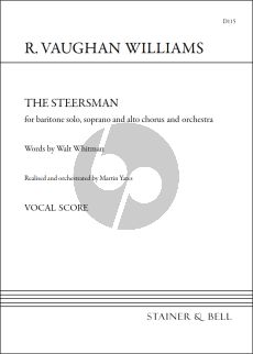 Vaughan Williams The Steersman Baritone-SSAA Chorus and Orchestra (Vocal Score)