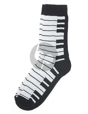 Sokken Dames Katoen met Piano Toetsenbord - Maat 37-44 (Women's Socks with Piano Keyboard)