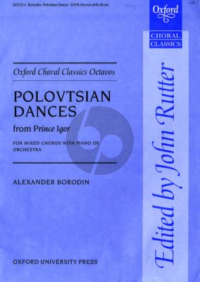 Polovtsian Dances from Prince Igor SATB with Piano