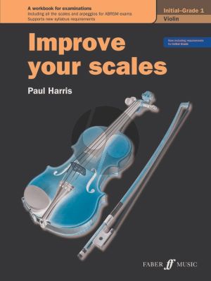 Harris Improve your Scales for Violin Initial and Grade 1