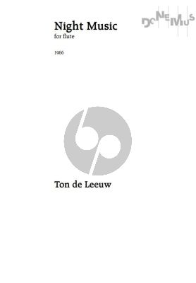 Leeuw Night Music Flute solo (1966)