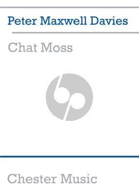 Maxwell Davies Chat Moss School Orchestra Full Score