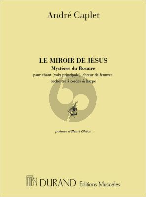 Miroir de Jesus Chant (voix principale) et Piano