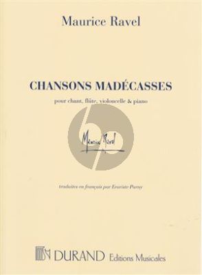 Chansons Madecasses