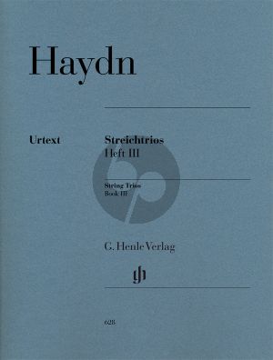 Haydn Streichtrios Vol.3 2 Vi.-Vc. (Stimmen) (Haydn zugeschrieben)