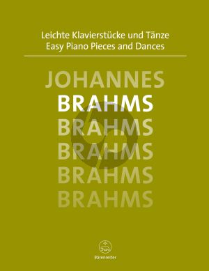 Brahms Leichte Klavierstucke und Tanze (Easy Piano Pieces) (Topel)