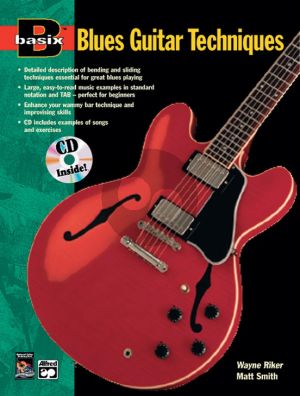 Riker-Smith Basix Blues Guitar Techniques Book-CD