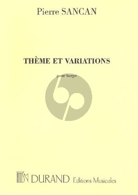 Sancan Theme et Variations pour Harpe