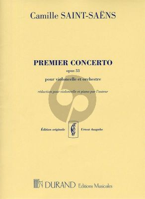 Concerto No.1 A-minor Op.33 Violoncello-Piano