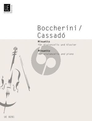 Boccherini Minuetto from Quintet A-major G.308 Violoncello and Piano (transcr. by Gaspar Cassado)