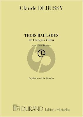 3 Ballades de Francois Villon (French/English)