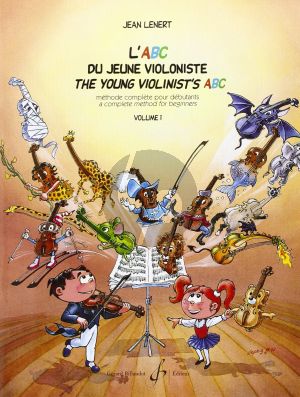 Lenert Young Violinist's ABC / L'ABC du Jeune Violoniste Vol.1 (Method for Beginners)