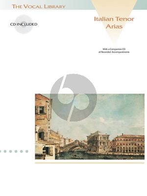 Italian Tenor Arias (Book with Audio access online)