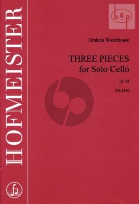 3 Pieces op.28 Violoncello allein