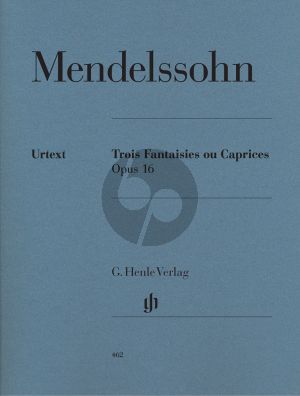 3 Fantaisies ou Caprices Op.16