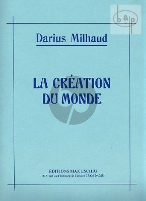 Creation du Monde Op.81A
