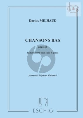 Chansons Bas Op.44
