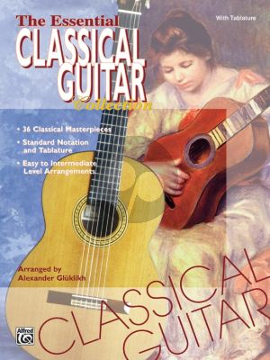 Album Essential Classic Guitar Collection (36 Classical Masterpieces) for Guita with TAB (edited by Alexander Gluklikh)