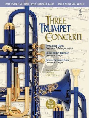 3 Trumpet Concerti Book with 2 Cd DeLuxe Set) (MMO)