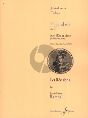 Tulou Grand Solo No. 3 Op. 74 Flute et Piano (Jean-Pierre Rampal)
