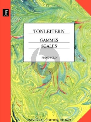 Tonleitern - Scales - Gammes für Klavier