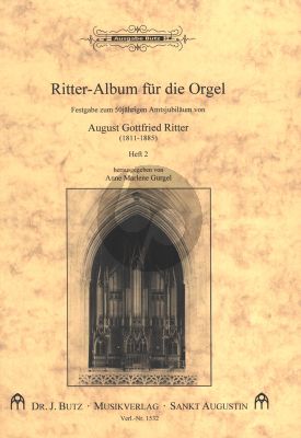 Ritter - Album für die Orgel Band 2 . Fantasien, Postludien und Fugen (Ped.)