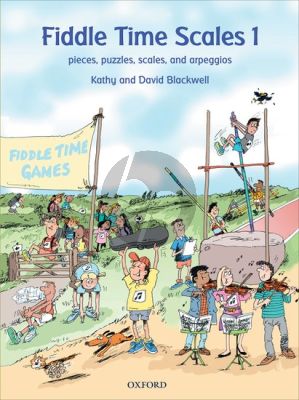 Blackwell Fiddle Time Scales Vol.1 Violin (Pieces, Puzzles, Scales and Arpeggios) (New Edition which fits the 2012 ABRSM Syllabus)