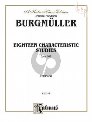 18 Characteristic Studies Op.109