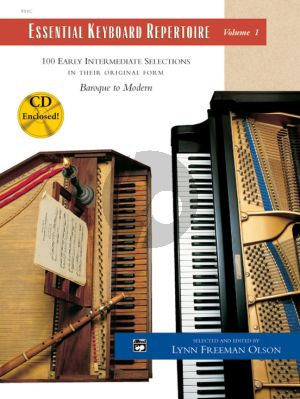 Essential Keyboard Repertoire Vol.1 (Bk-Cd) (100 Selections Baroque to Modern)