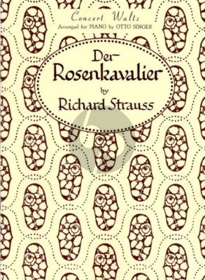 Der Rosenkavalier Concert Waltz for Piano solo