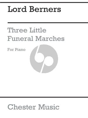 Lord Berners 3 Small Funeral Marches for Piano