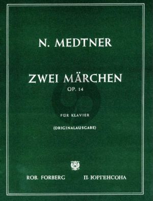 Medtner 2 Marchen Op.14 Klavier