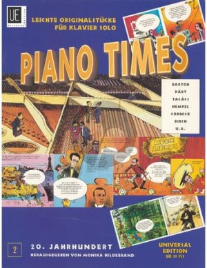 Piano Times 2 20th Century with Cartoons for Piano (Monika Hildebrand)