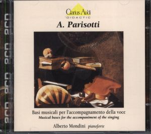 Album Arie Antiche Vol.1 (Parisotti) Set of 2 CD's Sing Along (book not included)