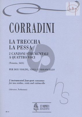 2 Canzonai (La Treccha & La Pessa) (Venezia 1624)