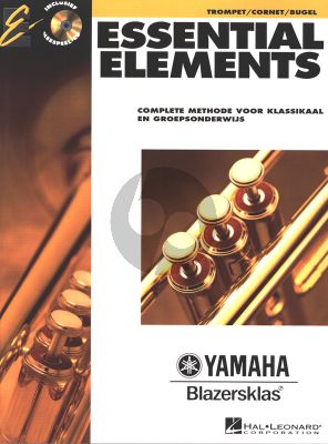 Essential Elements vol.1 Trompet (Bb) (Bk-Cd) (complete methode voor klassikaal en groepsonderwijs) (ned.)