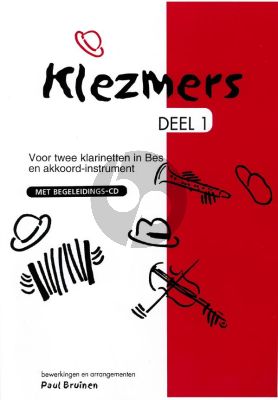 Bruinen Klezmers vol.1 Bes instr. boek-CD