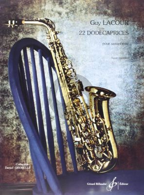 22 Dodecaprices pour Saxophone