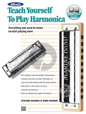 Manus Teach Yourself to Play Harmonica (Book with Audio online)