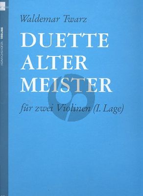 Duette alter Meister 2 Violinen (Twarz)