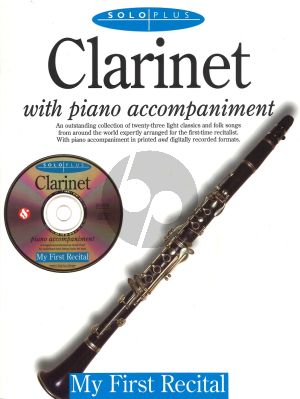 Solo Plus Clarinet: My First Recital Bk-Cd (Clarinet-Piano)