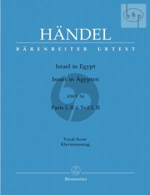 Israel in Egypt HWV 54 (version of 1739 and 1756) (Soli-Choir-Orch.) (Vocal Score)