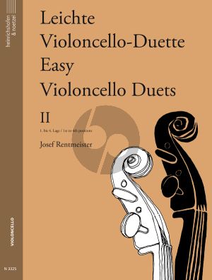 Rentmeister Leichte Violoncello Duette Vol.2 fur 2 Violoncellos im 1. bis 4. Lage Spielpartitur