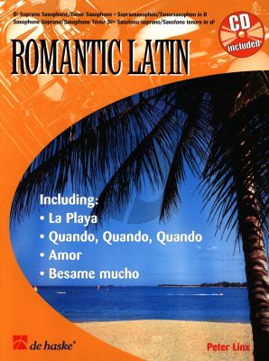 Linx Romantic Latin for Soprano- or Tenor Saxophone (Bk-Cd) (medium)