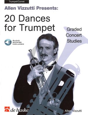 Vizzutti 20 Dances for Trumpet Book with Audio Online