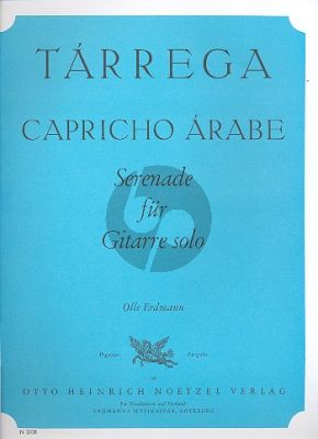 Tarrega Capriccio Arabe Gitarre (ed. Olle Erdmann)